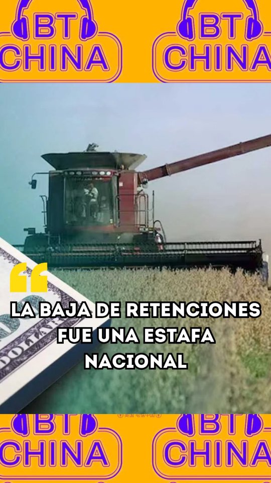 Sebastián Campo, productor agropecuario, dialogando sobre políticas de retenciones