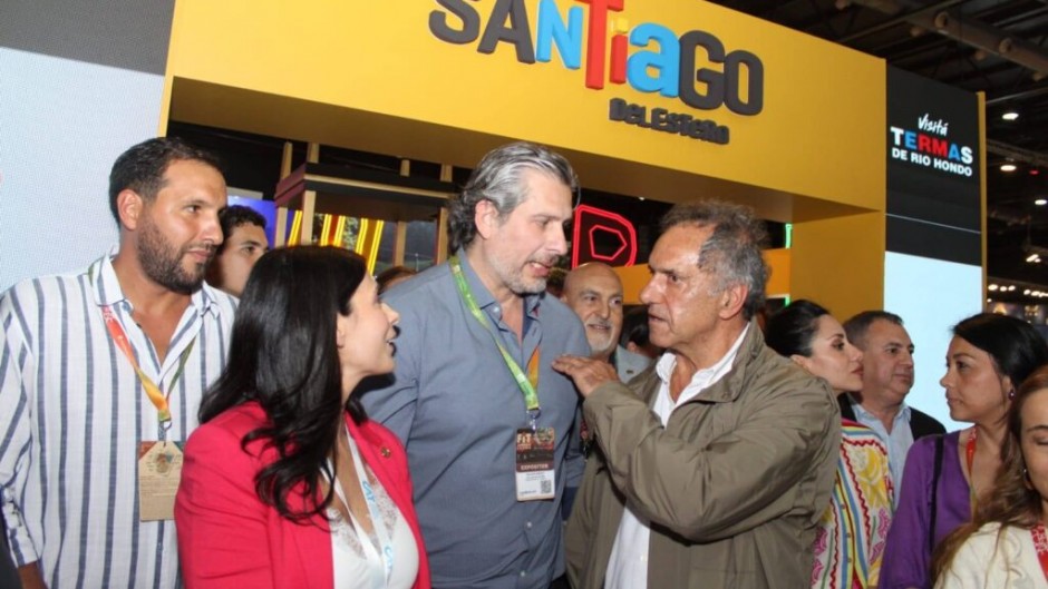 Imagen del stand de Turismo en la Feria de Palermo con énfasis en Turismo