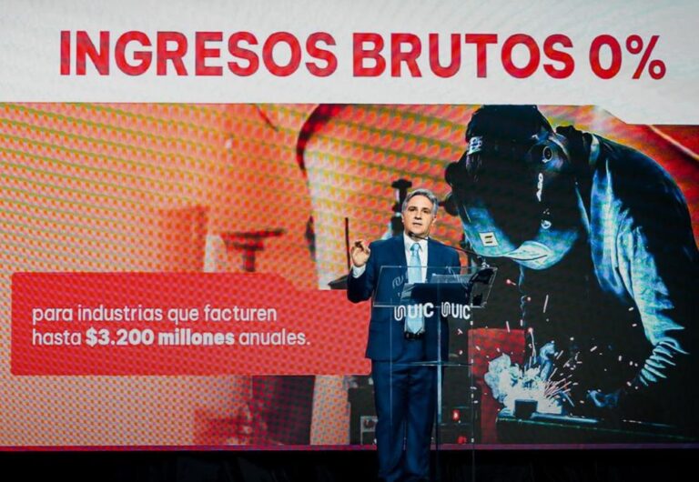 Llaryora en Córdoba sobre Ingresos Brutos para pymes