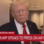 Donald Trump en conferencia
