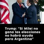Donald Trump advierte sobre el futuro de Argentina