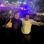 Gonzalo Roca de La Libertad Avanza participando en las elecciones en Córdoba