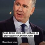 Gráfico sobre la depreciación del dólar y el aumento del oro