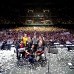 milei y su banda en el movistar arena #PanicShow