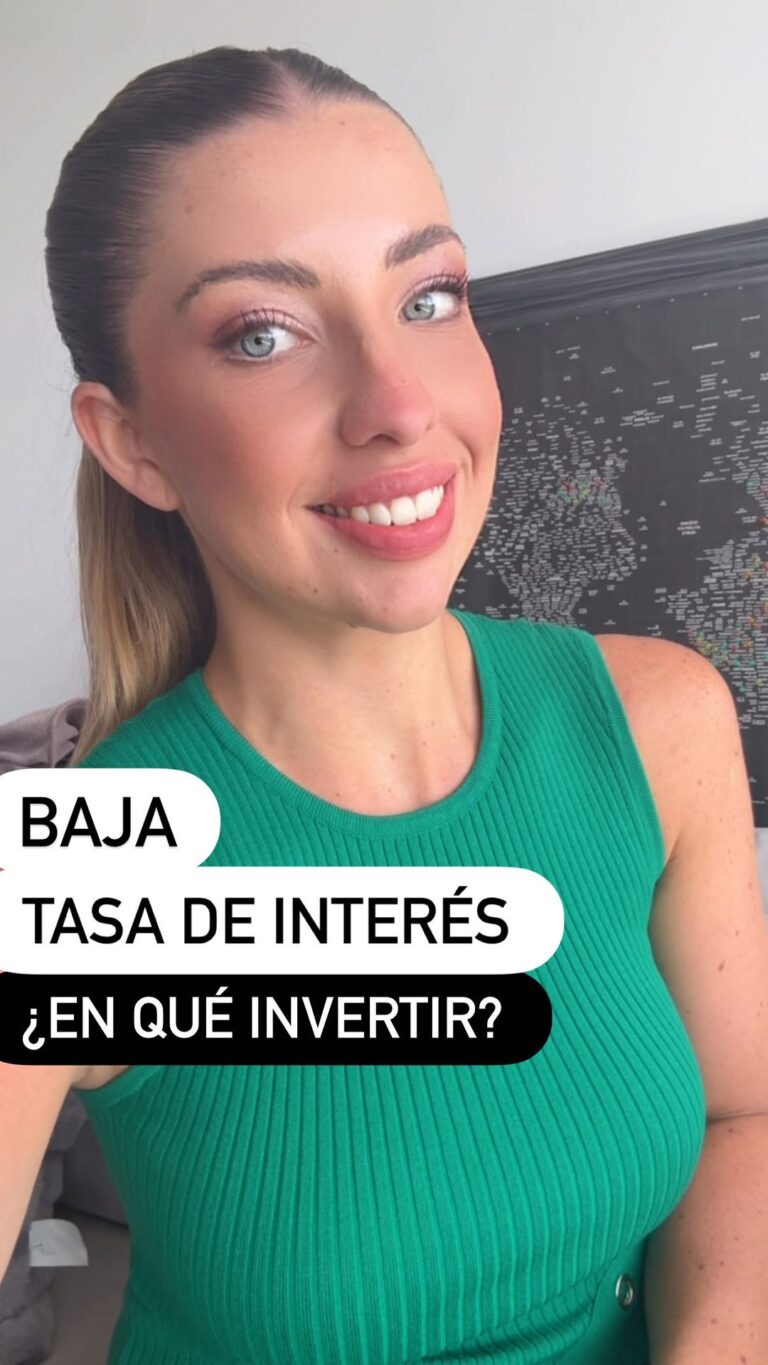 Gráfico que muestra la caída de la tasa de interés en pesos y su impacto en la economía