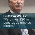 Gustavo Weiss presidente de la Cámara de la Construcción