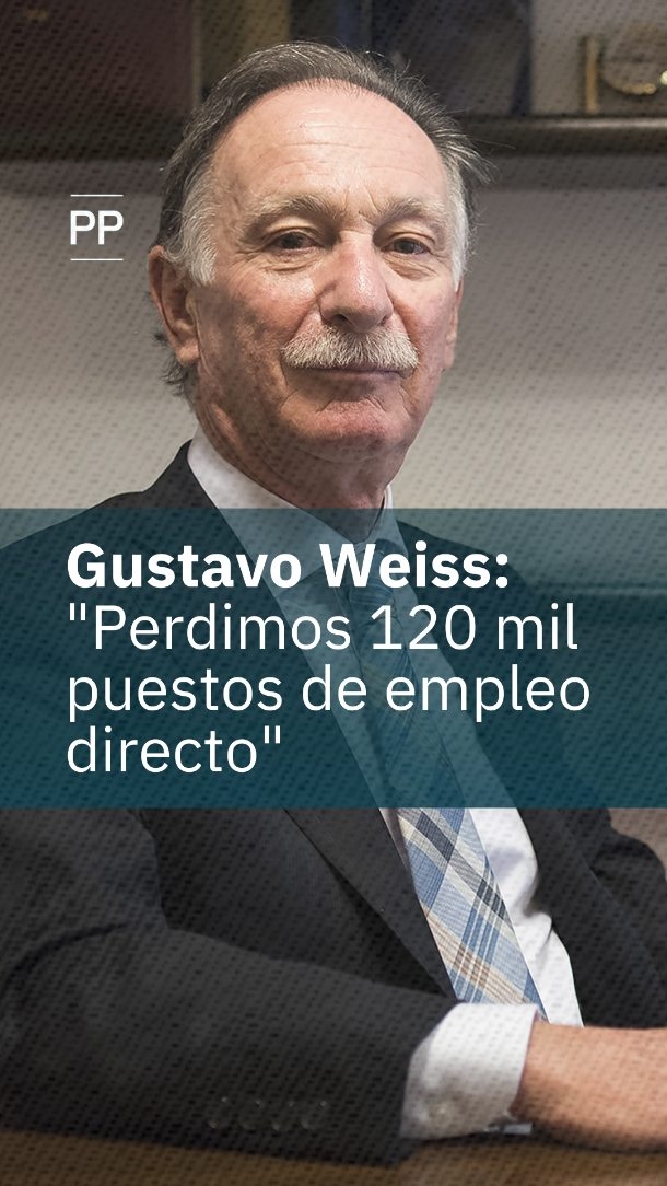 Gustavo Weiss presidente de la Cámara de la Construcción