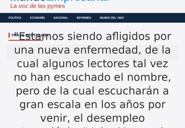 Estamos - John Maynard Keynes