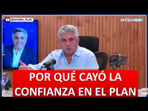 CAYÓ - "POR QUÉ CAYÓ LA CONFIANZA EN EL PLAN ECONÓMICO" Por Maximiliano Montenegro