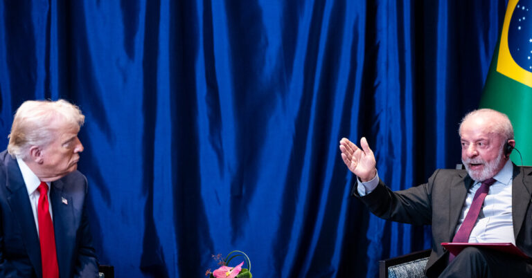 Lula - Lula va la Casa Blanca después de meses de tensiones con Trump