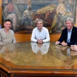 Luis - Luis Caputo y Santiago Bausili se reunieron con Peter Thiel
