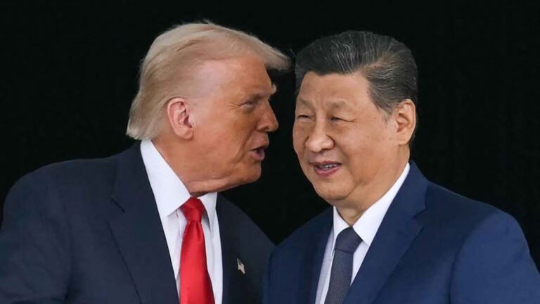 Trump - Trump prevé "un futuro fantástico" con China y Xi propuso ser "socios, no rivales"