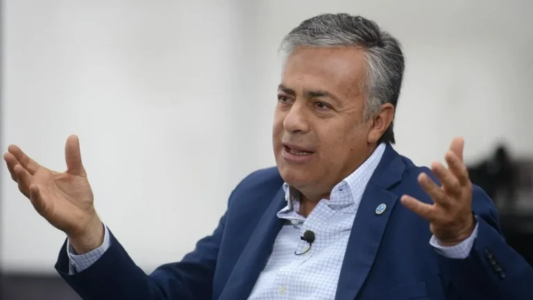 Gobernador - El Gobernador de Mendoza Alfredo Cornejoratificó su apoyo a Javier Milei