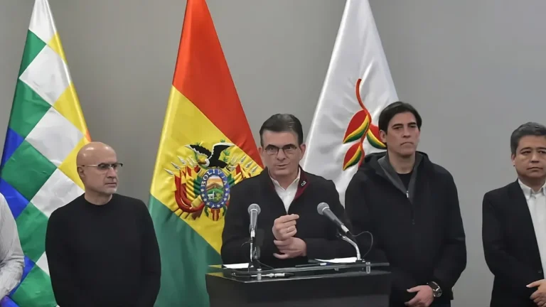 medio - En medio de la crisis en Bolivia
