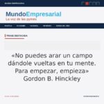 puedes - «No puedes arar un campo dándole vueltas en tu mente. Para