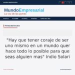 tener - "Hay que tener coraje de ser uno mismo en un mundo quer