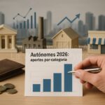 Aportes de autónomos 2026 por categoría (ARCA)