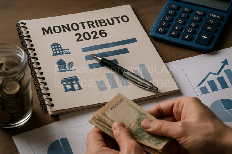 Monotributo 2026: categorías y cuotas de ARCA