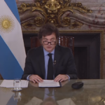 Javier Milei, gobierno — El Gobierno analiza anunciar por cadena nacional la reforma del Banco Central