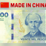 El BCRA preadjudicó a una empresa china 400 millones de billetes de $20.000