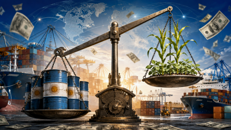 El petróleo crudo desplazó al maíz y la soja y ya es el principal producto de exportación argentino