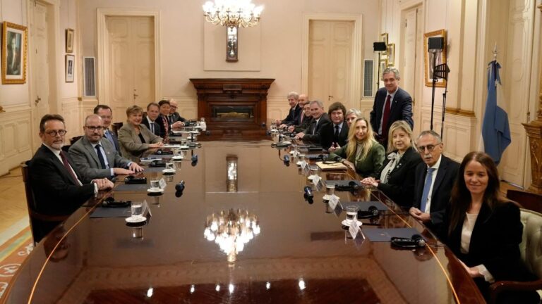 Kristalina Georgieva se entrevistó con Javier Milei en Casa Rosada y participó de la reunión de Gabinete ampliado - Ambito