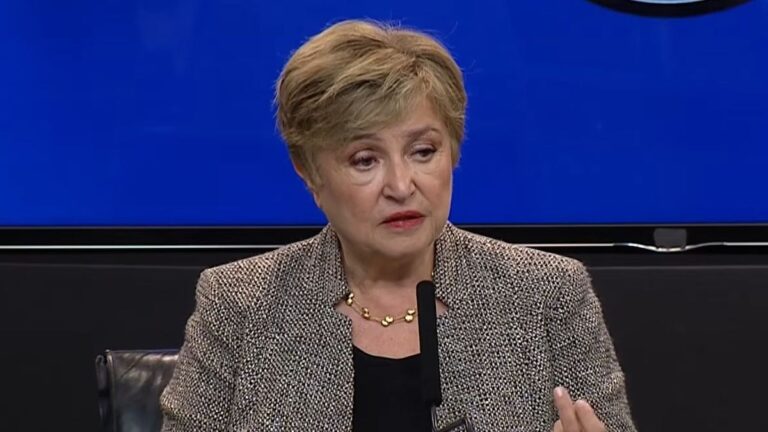 Las principales frases de Kristalina Georgieva: del financiamiento y las inversiones al "club de los emergentes"