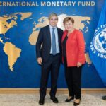 Caputo anunció que Georgieva visitará la Argentina y el Gobierno busca mostrar respaldo