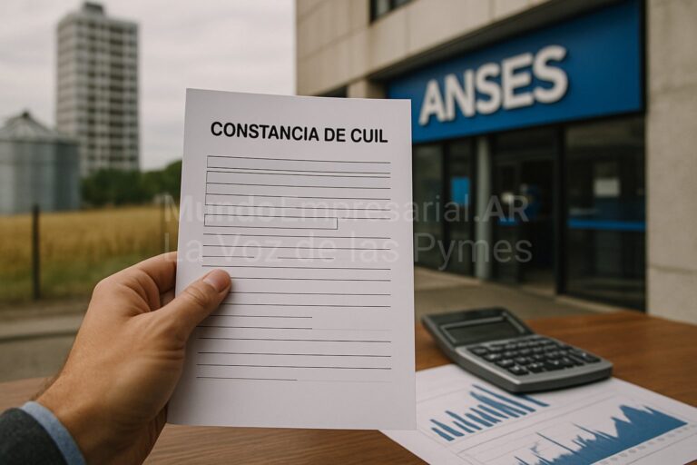 Constancia de CUIL en ANSES