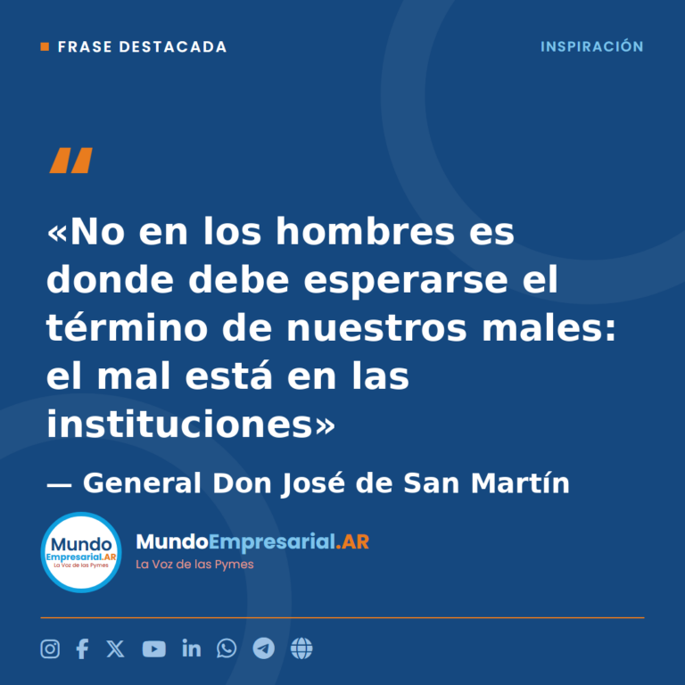 Instituciones fuertes, pymes exitosas