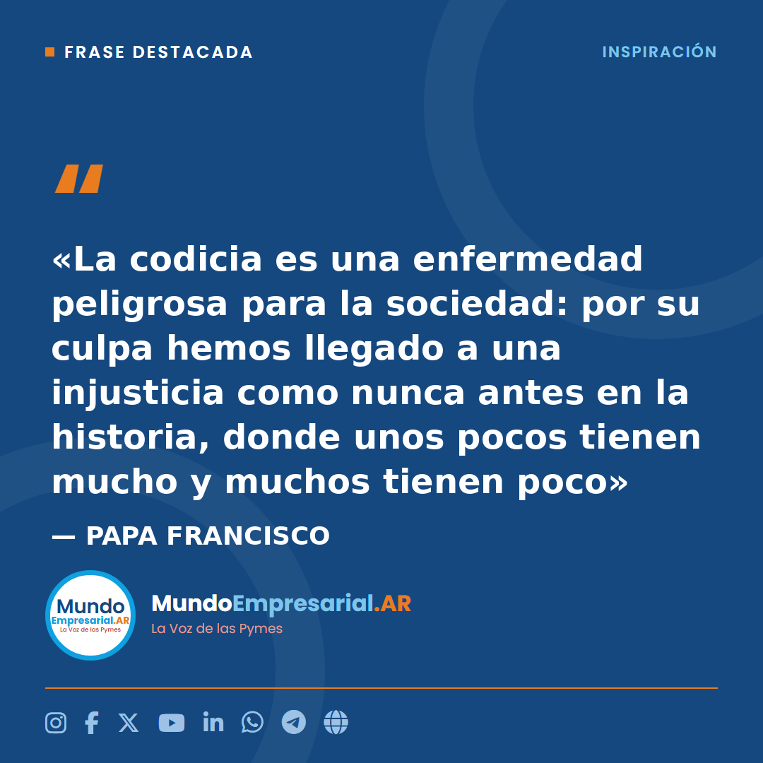 codicia, injusticia social, pymes — El impacto de la codicia en las pymes argentinas