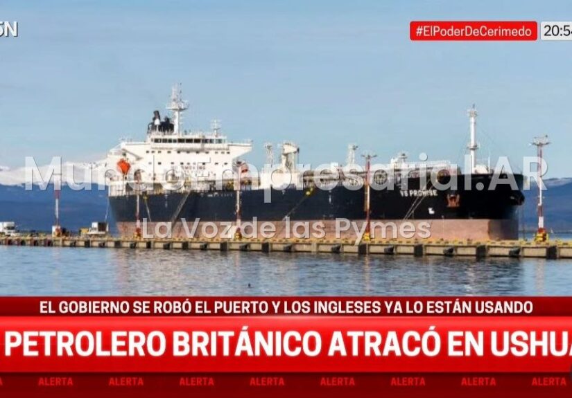 Milei intervino el puerto de Ushuaia y ahora habilitó el amarre de un buque inglés | Infocielo