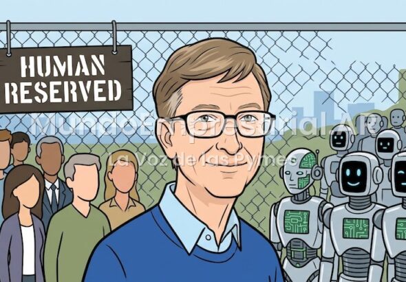 Bill Gates pide reservar empleos solo para humanos: “Muchos trabajos van a desaparecer para siempre” - Infobae