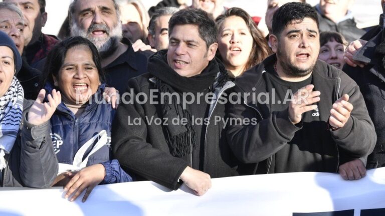 Axel Kicillof apuntó contra Javier Milei en San Cayetano: "Los salarios no alcanzan para cubrir cuestiones básicas"