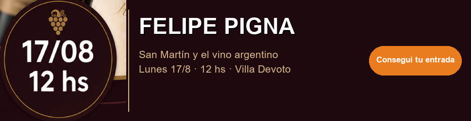 Felipe Pigna - 17/8 - Consegui tu entrada