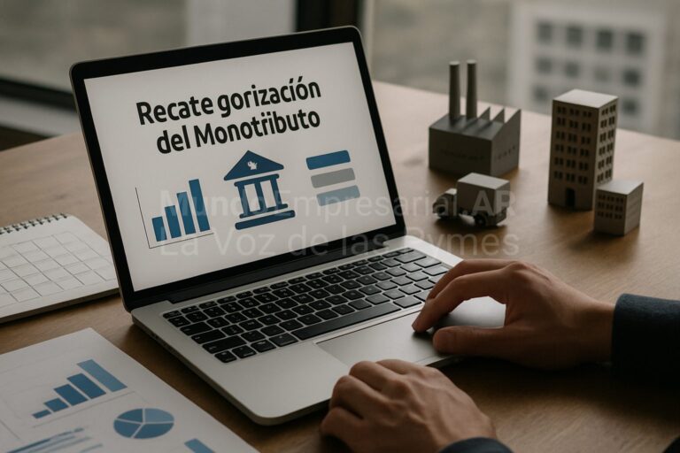 Recategorización del monotributo en el portal de ARCA