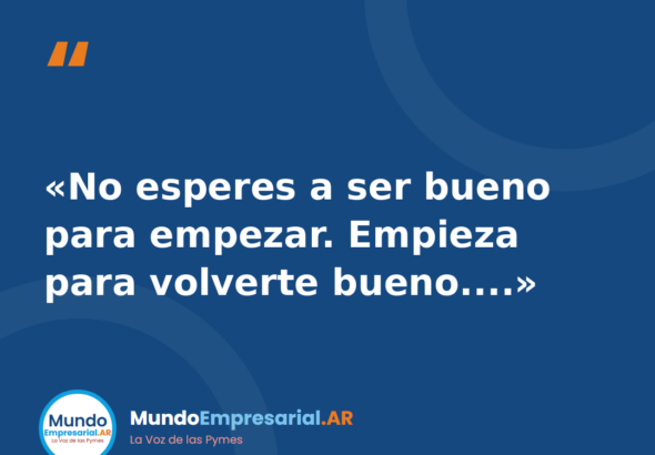 Empezar a actuar para crecer en el mundo empresarial