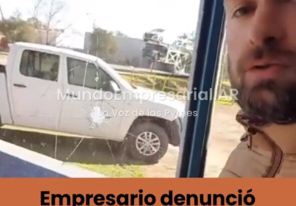 Con esto desayuné esta mañana, vine acá para seguir, como saben, estoy cerrando la empresa, estoy em
