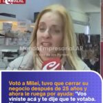 Por favor, Miley, si me escuchás, vos viniste acá y yo hablé con vos y te dije que te votaba, te vot