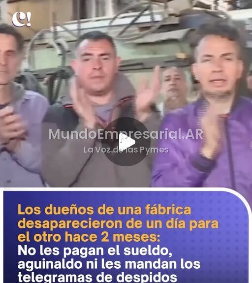 LOS DUEÑOS DESAPARECIERON Y LOS DEJARON EN LA CALLE🤬🚨  La fábrica se dedicaba a la fundición y ex