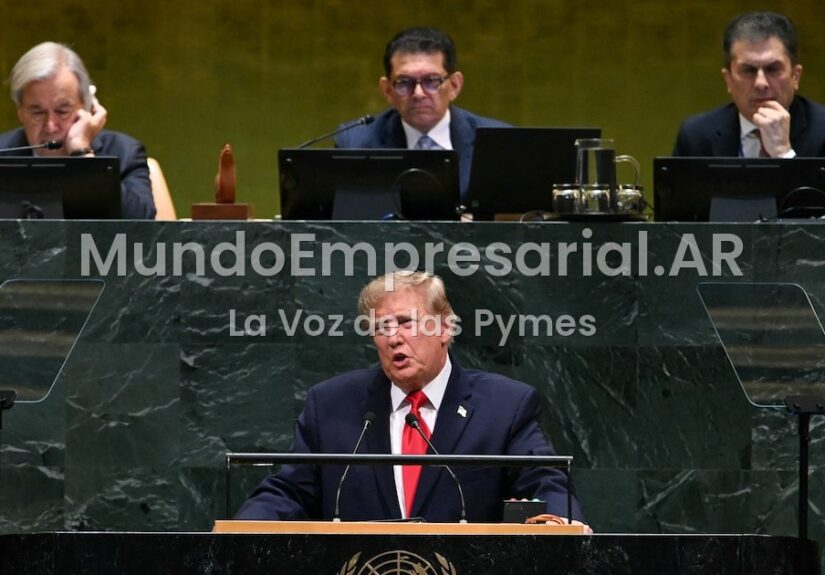 Estados Unidos, Donald Trump — El mundo en peligro: Donald Trump amenazó con aniquilar a Iran ante la ONU