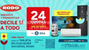 Electrodomésticos en 24 cuotas sin interés: la propuesta que
