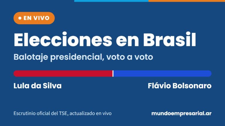 Elecciones en Brasil en vivo: balotaje entre Lula da Silva y Flávio Bolsonaro