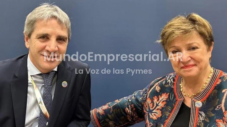 Caputo se reunió con Georgieva y busca avanzar con la revisión del FMI por u$s869 millones