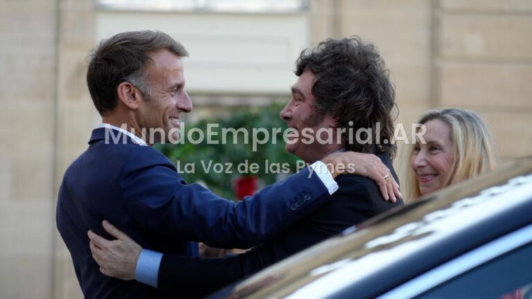 Gobierno Nacional, Emmanuel Macron, Gobierno de Francia, Javier Milei — Emmanuel Macron recibió a Javier Milei en el Elíseo junto a 13 gobernadores: inversiones y alianza estratégica
