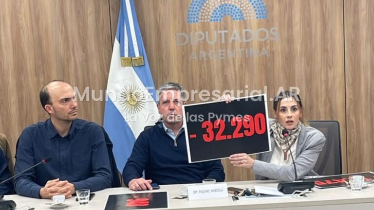 Diputados: con Marcela Pagano al frente, el Observatorio PyME expuso el crítico panorama del sector