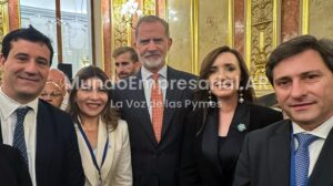 Victoria Villarruel se mostró con el Rey de España y marcó d