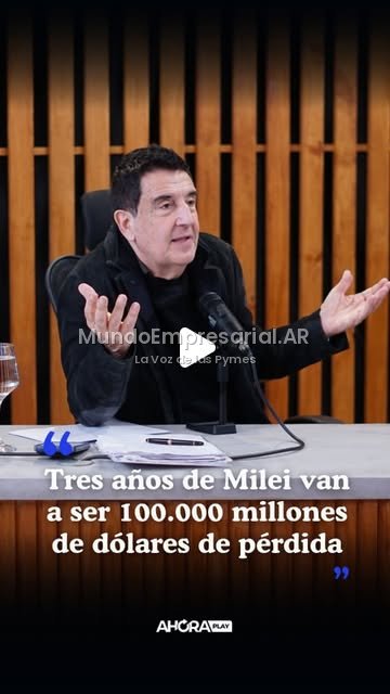 "Vaca Muerto solo sirve para evitar la crisis del gobierno de Milei" Carlos Melconian