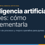 Inteligencia artificial en pymes: cómo implementarla — ZQL